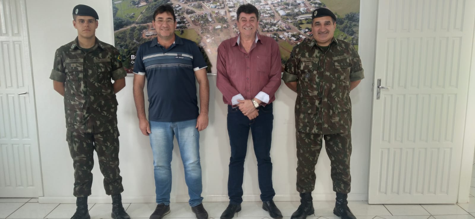 Posto de Recrutamento e Mobilização de Santiago realiza Visita de Orientação Técnica na JSM 010 de Braga/RS